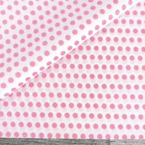 Pliego de papel seda lunares estampado para envoltorio de packaging